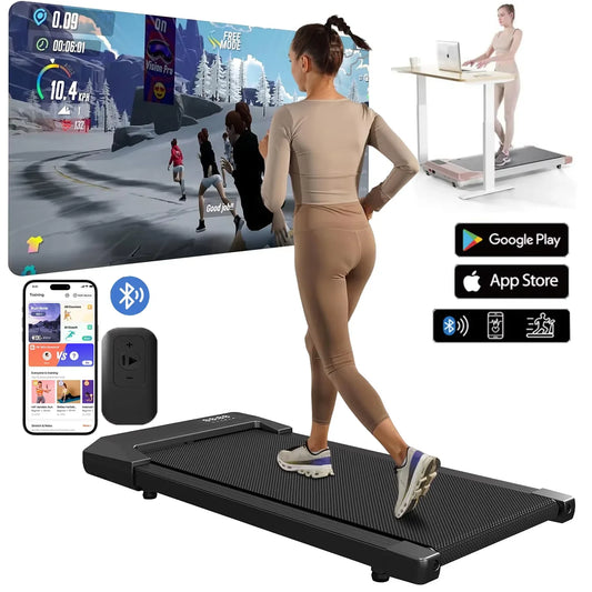 WalkSlate Ultra-Slim Folding Walking Pad | Under-Desk Treadmill